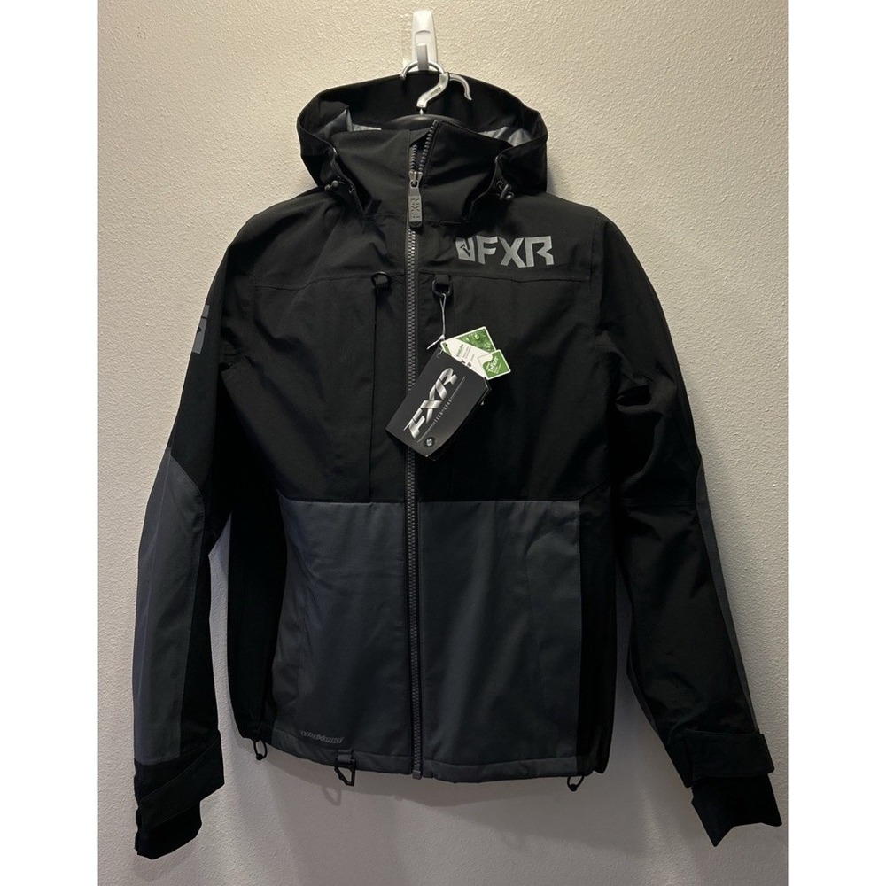 FXR Vapor Pro Insulated Tri-Laminate Mens Jacket Charcoal/Black‎ SM